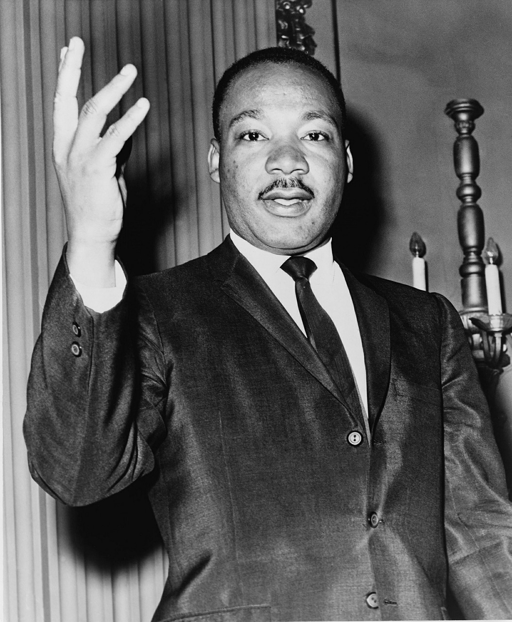 Martin Luther King , un personnage historique. 